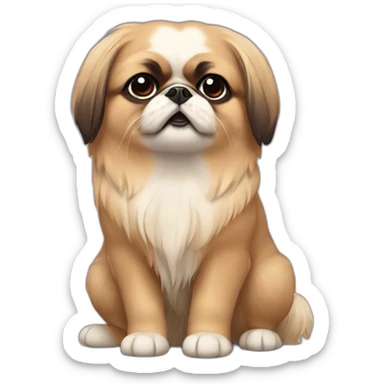 Pekinese sticker