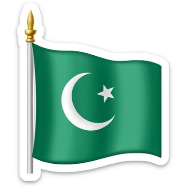 Islam Flag sticker