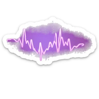 Heart rhythm sticker