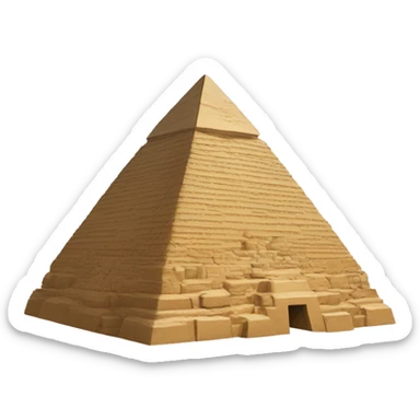 Pyramid sticker