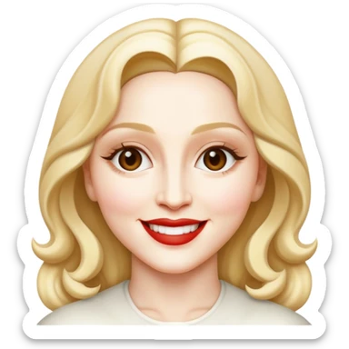 Fais moi un emoji de la chanteuse Madonna  sticker