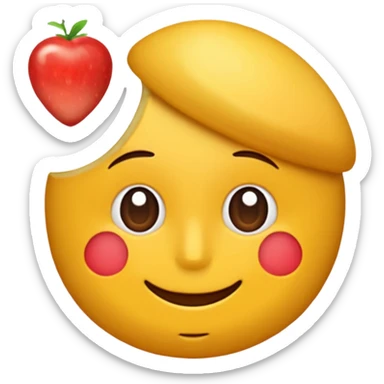 бордовый стикер пак емодзи sticker