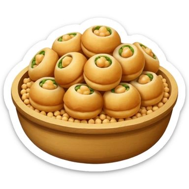 Pani puri sticker