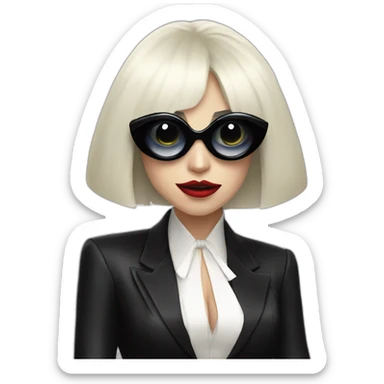 Lady Gaga the fame monster sticker