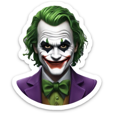 The joker ios 16 ultra realistic  sticker