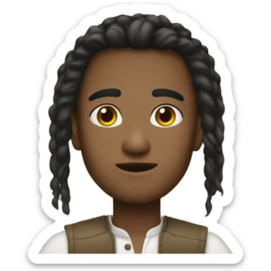 Белая яхта sticker