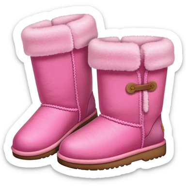 Uggs pink  sticker