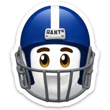 Ny giants football sticker
