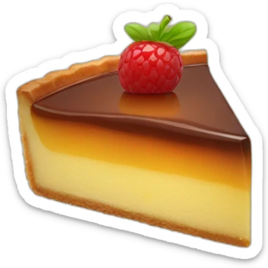 Flan pâtissier sticker