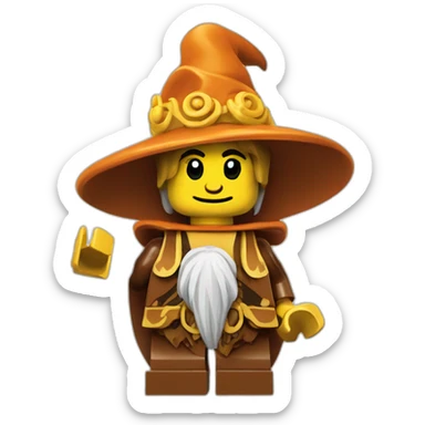 Lego sorcerer sticker
