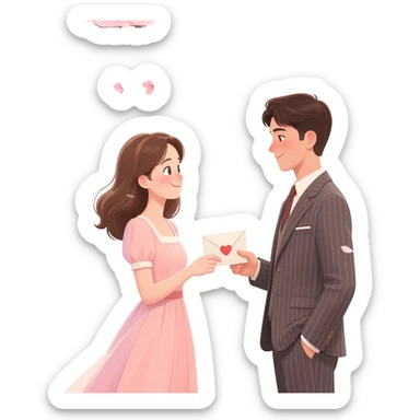 A cute super secret love story that society will never accept sticker