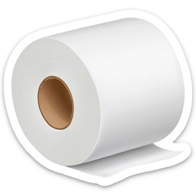 toilet paper with homer simpson sticker