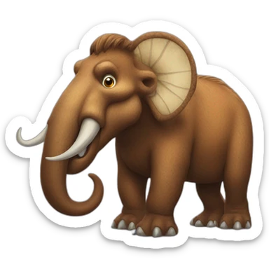 Mammoth-TRex sticker