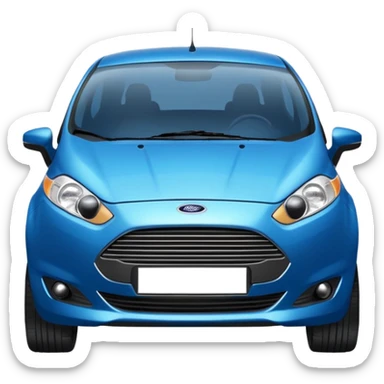 Car Ford fiesta sticker
