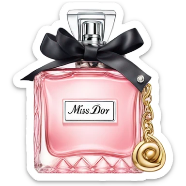 Miss Dior pefume  sticker