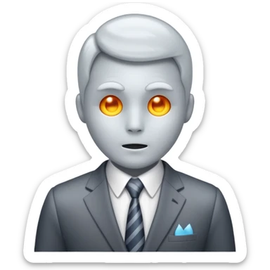 a ghost employee sticker