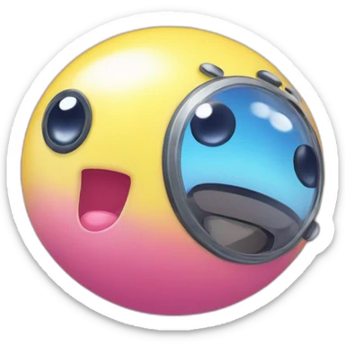 Tamagotchi toy sticker