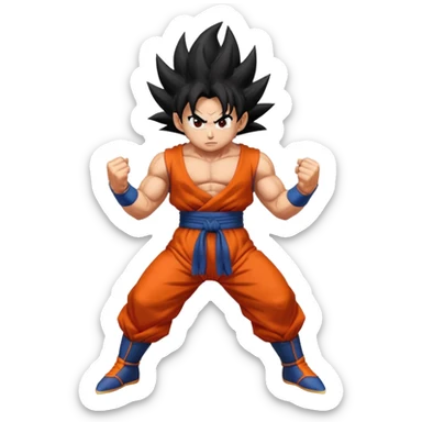 Goku super Saiyan 4 sticker