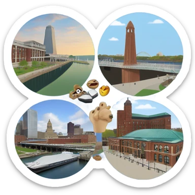 Cleveland Ohio  sticker