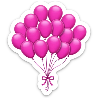 bougainvillea designed beautifully finish balloons  sticker