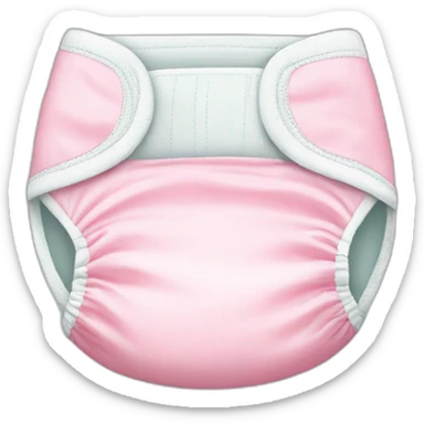 Diaper for girls  sticker