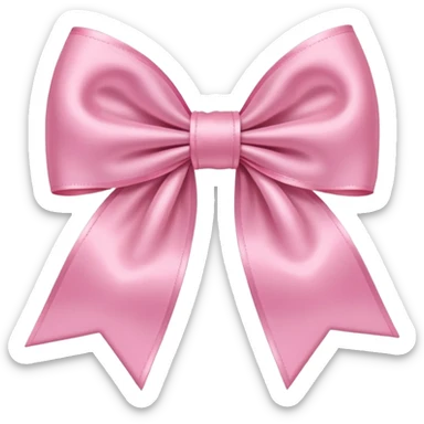 laço rosa aestheitc sticker