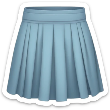 Skirt sticker