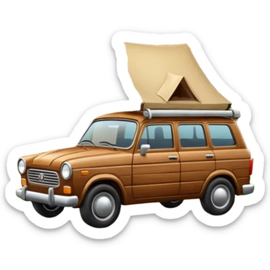 camp car sticker