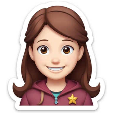 Mabel from Gravity Falls sticker