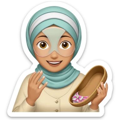 Terlik atan anne sticker