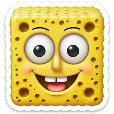 SpongeBob SquarePants 1999 sticker