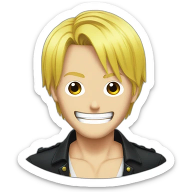 Sanji from one piece sticker