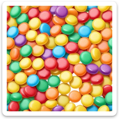 Gumdrop pile sticker