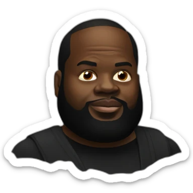 Rick Ross sticker