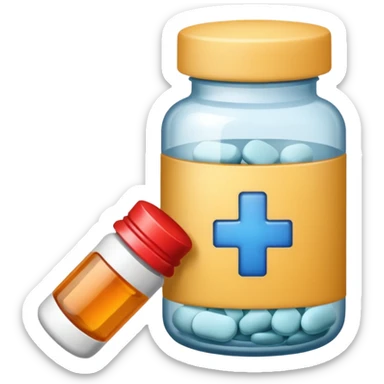medical pain medication sticker
