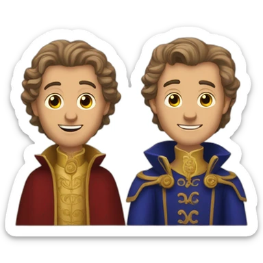 Melchior Caspar and Balthazar sticker
