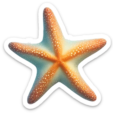 starfish sticker