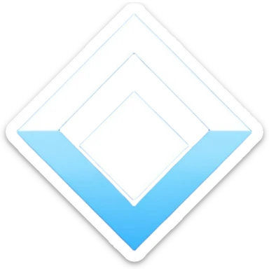 Logo certifier coché et bleu sticker