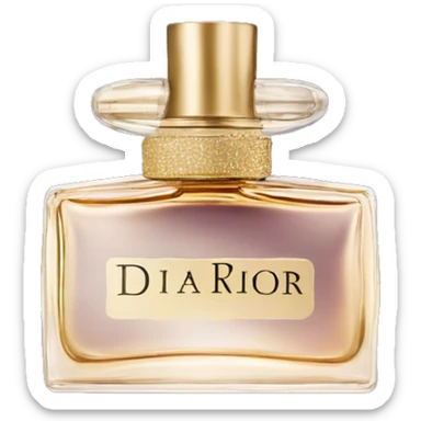 Dior parfum sticker