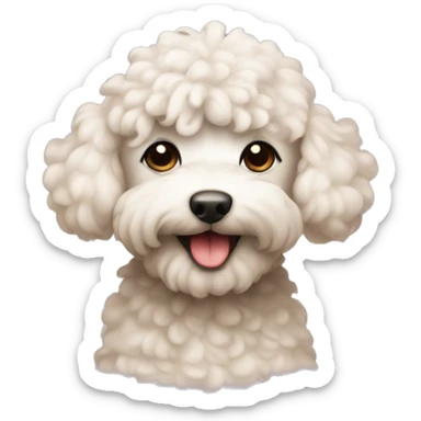 Pudel sticker