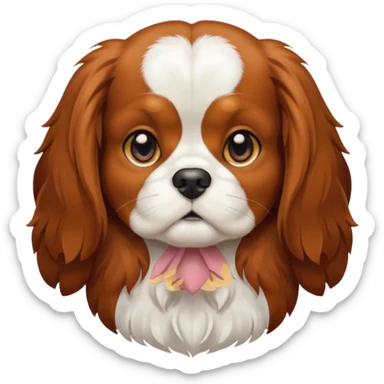 Cavalier king charles  sticker