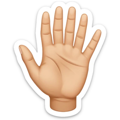 haz una mano que sea así 👇🏽 pero al revés pero que sea así cómo este emoji 👇🏽 sticker