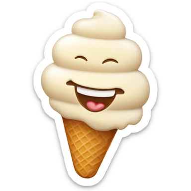 dulce de leche GRANIZADO HELADO sticker