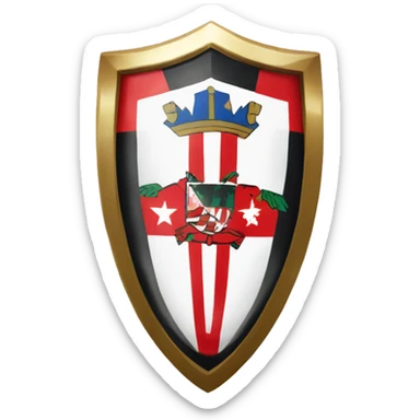Shield of the Brazilian team São Paulo FC sticker