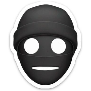roadman in ski mask sticker