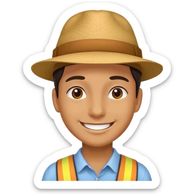 Someone who always believes that everyone will come ouf of twhir difficulities one day and aomething good will happen sticker