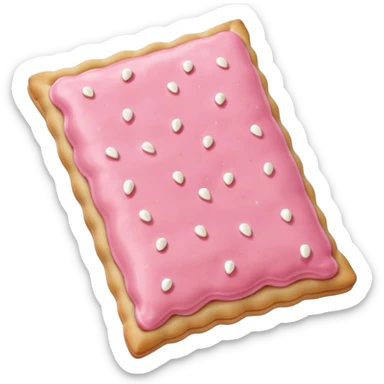 strawberry pop-tart sticker