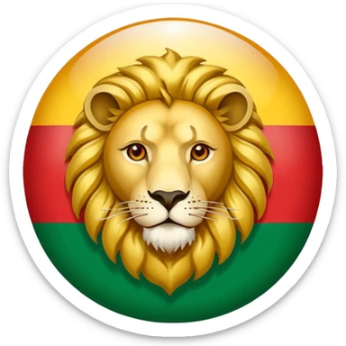 Iran flag lion and the sun flag sticker