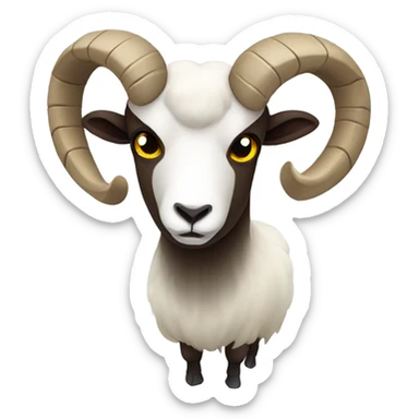 ram that is hurt sticker