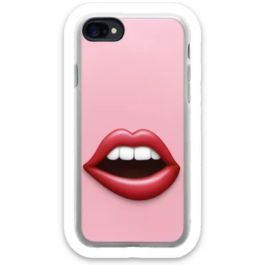 rhode lip gloss attached to the back of an iphone case cover (without phone) sticker